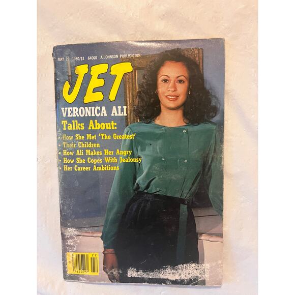Vintage Jet Magazines Lot (6) 1980 - Veronica Ali, Michael Jackson, Sugar Ray - Picture 6 of 14